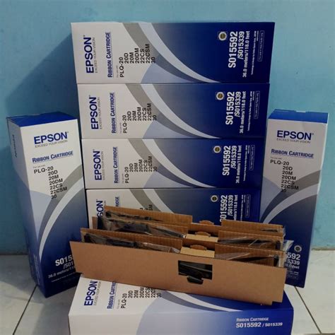 Epson Plq Ribbon Box Contains Pcs Shopee Philippines