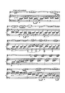 Sonata For Violin And Piano No 1 In G Major Op 78 By J Brahms On