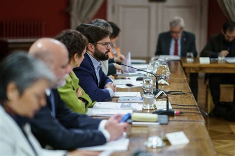 Presidente Gabriel Boric Encabeza Consejo De Gabinete Adprensa