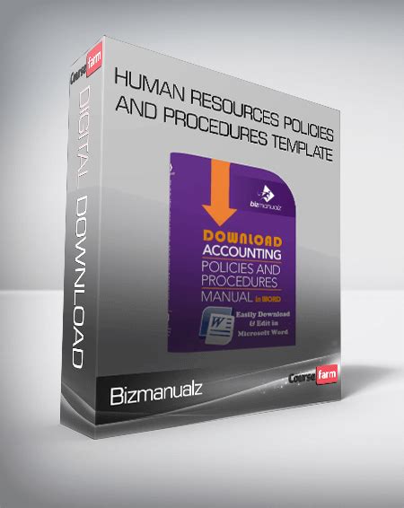 Bizmanualz Human Resources Policies And Procedures Template GBesy