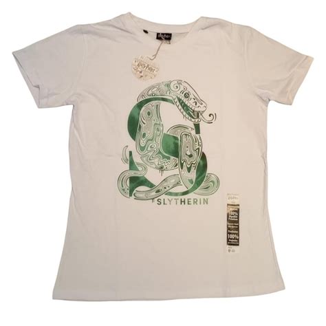 Remera Slytherin Serpiente Harry Potter Geek Spot