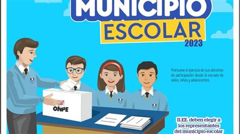 Elección Del Municipio Escolar 2023 Noticias Unidad De Gestión