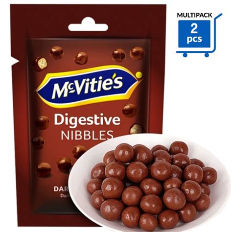 Mcvities Digestive Nibbles Dark Chocolate Ballbiscuitfill 2 Ntuc