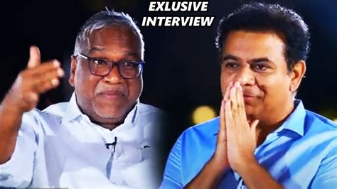 Minister Ktr Exclusive Interview With Goreti Venkanna Kcr Telangana