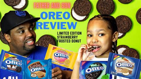 Oreo Strawberry Frosted Donut Review Limited Edition 2021 🍓🍩 Youtube