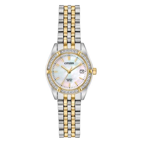 Citizen Womens Two Tone Crystal Watch Eu6064 54d In Nepal At Npr 37459