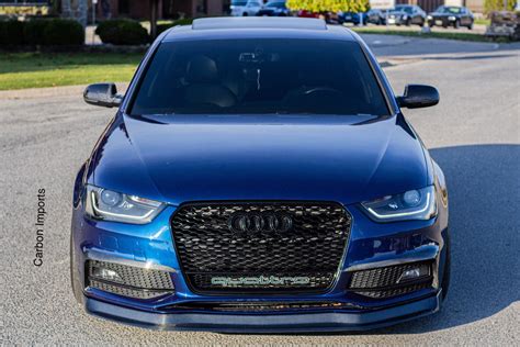 Audi S4 A4 S Line 2013 2016 B8 5 Carbon Fiber Front Lip Carbon Imports