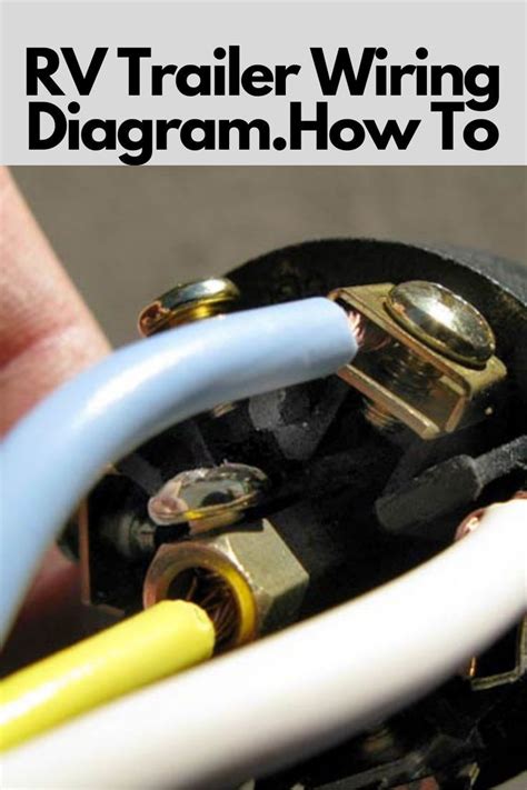 Wiring Diagram For Rv Trailer Plug Rv Trailers Trailer Wiring Diagram Rv Travel Trailers