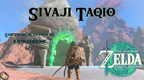 Sanctuaire Sivaji Taqio Sur Zelda Tears Of The Kingdom YouTube