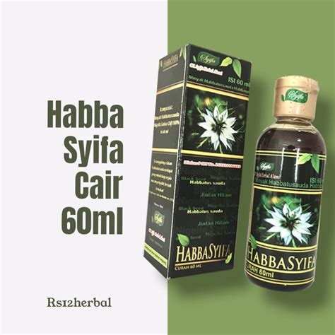 Jual Habbasyifa Cair 60ml Minyak Habbatussauda Habasyi Oil Jinten