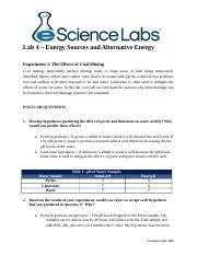 Roth Week4 LabReport Docx Lab 4 Energy Sources And Alternative