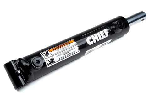 Chief Wp Welded Hydraulic Cylinder 4 Bore X 24 Stroke 2 Rod Pin Eye Hydraulic Cylinders