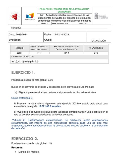 A6 1 SolucióN Actividad evaluable RA 4 PC 01 POC TRABAJO EN EL AULA