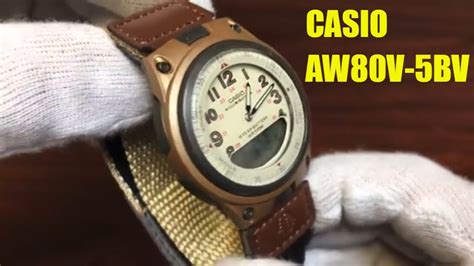 Unboxing Casio Digital Analog Sport Watch Aw V Bv Youtube