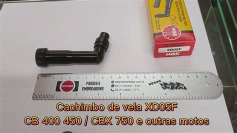 Cachimbo De Vela NGK XD05F Para Motos CB 400 450 CBX 750 E Outras