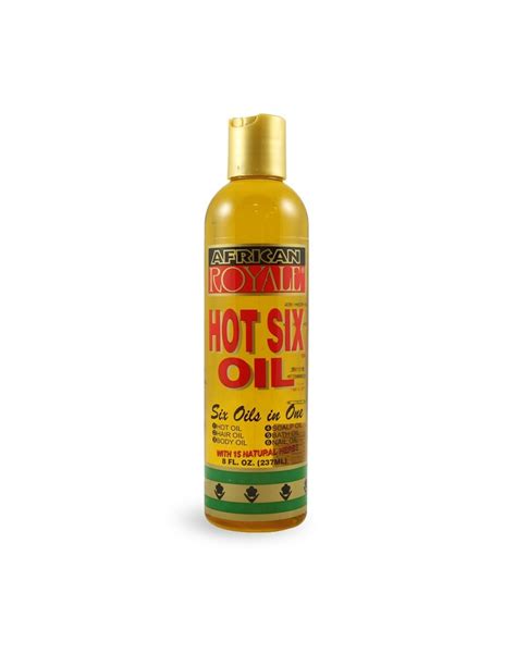 African Royale Hot Six Oil 8oz - Sherrys