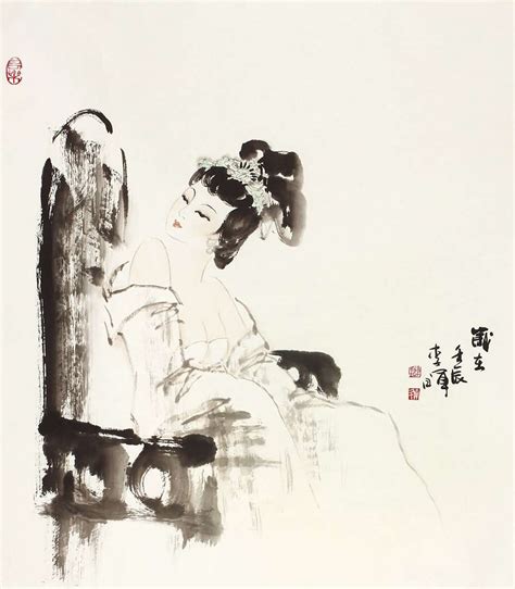 李晖 仕女作品成交价：4000元，李晖作品拍卖成交记录，四川盛源2013春季艺术品拍卖会中国书画专场李晖 仕女成交金额，四川盛源艺术品拍卖成交