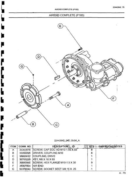 Ingersoll Rand Air Compressor Parts List Reviewmotors Co