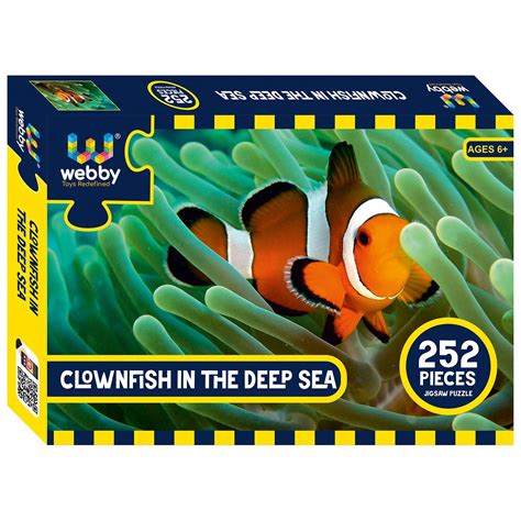 Buy Webby Clownfish In The Deep Sea Jigsaw Puzzle Pieces Online At