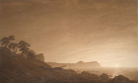 Caspar David Friedrich View Of Arkona With