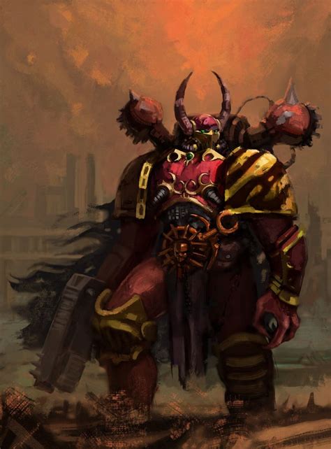 ArtStation - Chaos Space Marine, Jonas Spokas | Space marine, Warhammer ...