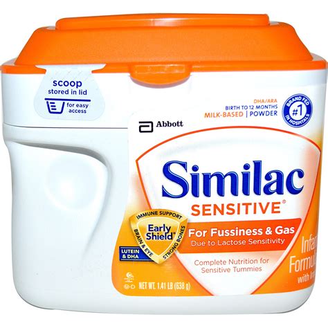 Similac Sensitive Infant Formula With Iron Birth To 12 Months 141