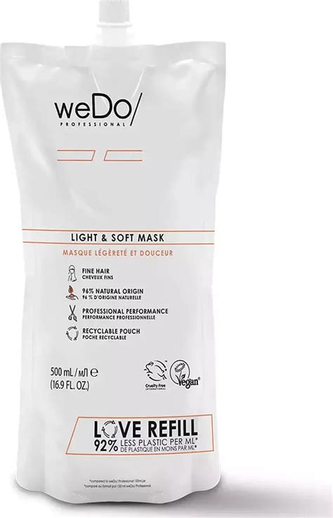 Wedo Professional Light And Soft Mask Refill 500ml Skroutzgr