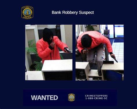 Crimestoppers Surveillance Pictures Of Bank Robbery Suspects City Of Columbia Police Department