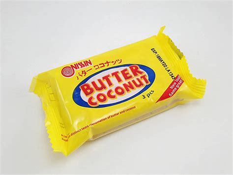 Nissin Butter Coconut Biscuit In Manilaphilippines Butter Bite