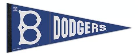 Bandera banderín deportivo Bandera cpt los angeles dodgers cooperstown