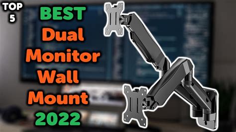 5 Best Dual Monitor Wall Mount Top 5 Dual Arm Monitor Wall Mounts In