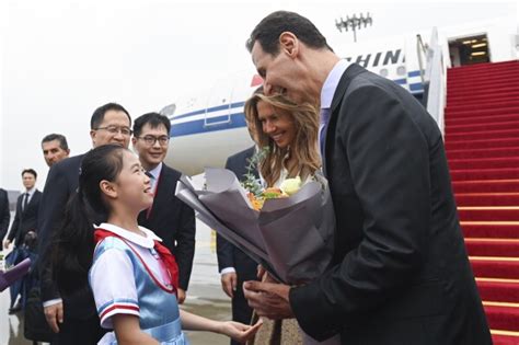 Syrian President Bashar Assad Is In China On His First Visit Since The Beginning Of War In Syria