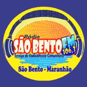 Rádio São Bento FM 106 3 São Bento MA Ouvir