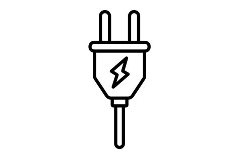 Plug Outline Icon Graphic by Dragon Icons · Creative Fabrica