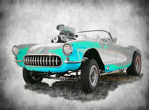 1957 Corvette Gasser Photograph By Steve Mckinzie Fine Art America