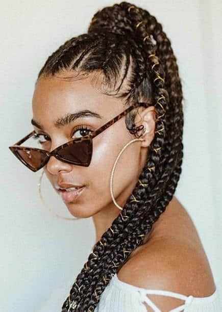 High Ponytail Braids 10 Styling Ideas To Copy In 2024