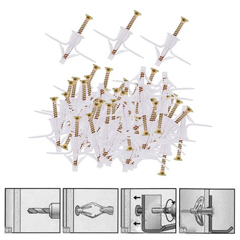 Mua Plasterboard Wall Plugs And Screws Drywall Anchor Kit Self