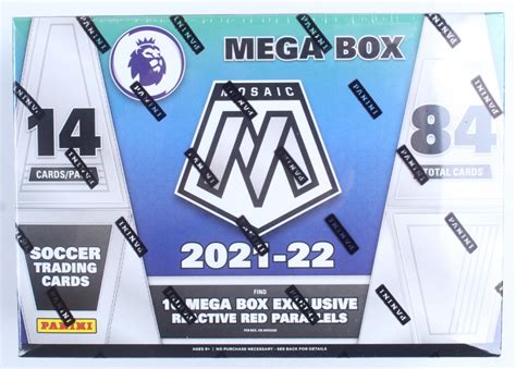 Panini Mosaic Epl Premier League Soccer Mega Box Packs