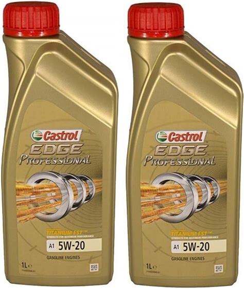 Castrol EDGE Professional TITANIUM A1 5W 20 FST Synthetic Engine Oil