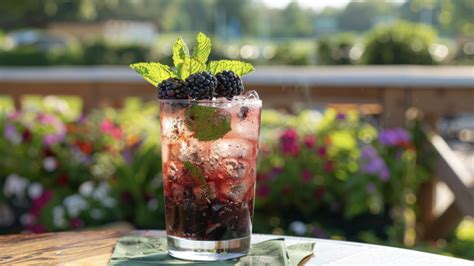 Blackberry Mint Julep