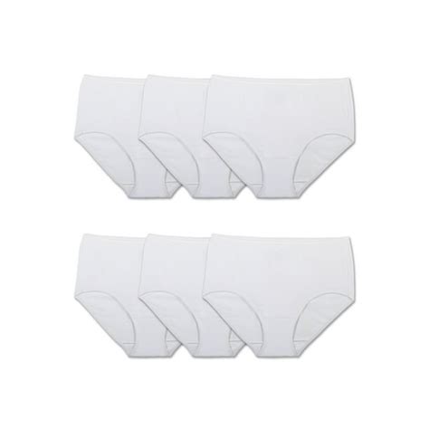 Fruit of the Loom - Fruit of the Loom Women's Brief Underwear, 6-Pack ...