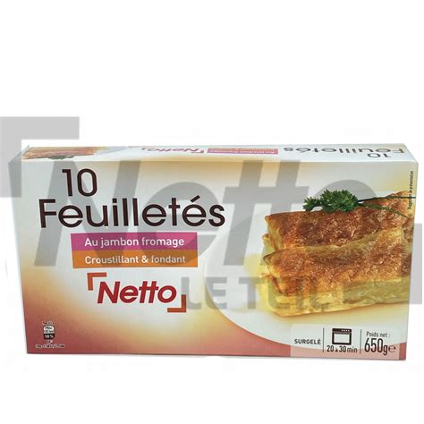 Friands Au Jambon Fromage X G Netto Netto Netto