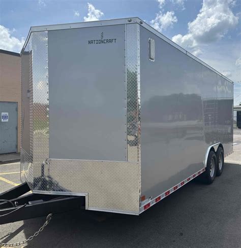 X Tandem Axle Enclosed Trailer For Sale Nationcraft Cargo