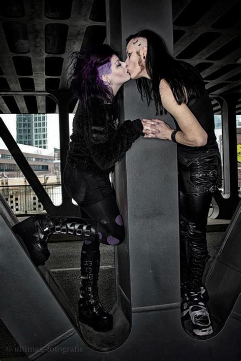 Goth Couple Goth Couples Cute Couples