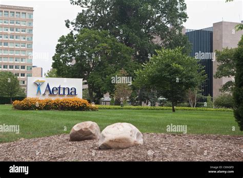 Aetna Headquarters Is Pictured In Hartford Connecticut Saturday