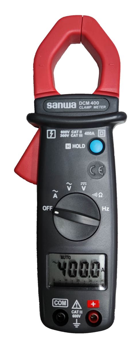 Digital Clamp Meter Sanwa DCM400 400A 600V AC Max Clamp Tester