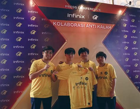 Infinix Umumkan Kolaborasi Anti Kalah Bersama Onic Esports