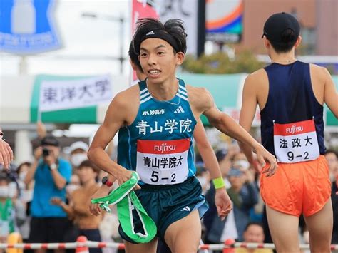 陸上・駅伝 青学大・黒田朝日 初の3大駅伝は佐藤圭汰と同タイム、自己評価「100点」の区間賞 4years 学生スポーツ