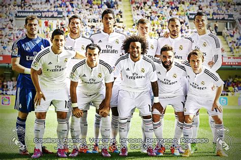 Real Madrid 2014 15 Squad Wallpaper 7 | The Art Mad