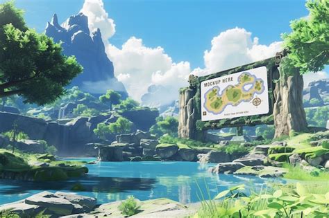 Anime Natural Environment PSD, High Quality Free PSD Templates for Download